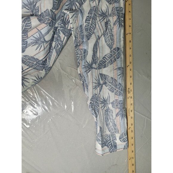 Caribbean Mens Shirt Size XL Long Sleeve Button Up White Linen Blend. NWT 37 - Picture 11 of 11